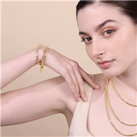 Bracciale Etrusca Donna in Bronzo WSET00771.YG - WSET00771.YG